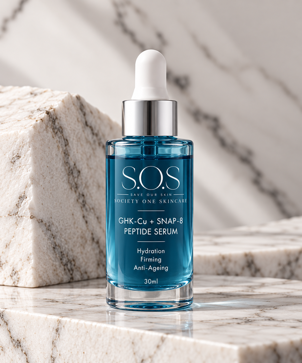 GHK-Cu + SNAP-8 Peptide Serum